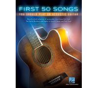 First 50 Songs You Should Play Acoustic by Various | Paperback | 2015
