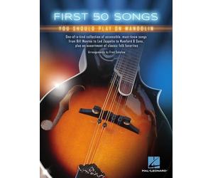 First 50 Songs You Should Play on Mandolin | Beginner Sheet Music Book with Tabs, Chords, and Lyrics | Folk, Bluegrass, Pop, Country Songbook for Mandolin Players and Music Students