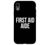 First Aid Aide Appreciation Day And Week For Work Thank You Case for iPhone XR