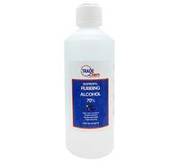First Aid Antiseptic Rubbing Alcohol ISOPROPYL 70% IPA Isopropanol - 500ml (Blue)