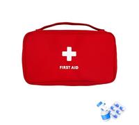 First Aid Bag Empty,Medical Bag Travel First Pouch Kit,Safety Grab,Portable Mini,Drug Pack Storage for Home,Office,Vehicle,Camping,Workplace,Outdoor Medicine Multifunctional Layered Emergency Car Boat