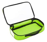 First Aid Bag Empty Medical Kit Accessory Pouch Zippered Travel Medicine Bag with Transparent Window for Car Home Outdoor Travel