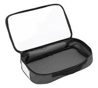 First Aid Bag Empty Medical Kit Accessory Pouch Zippered Travel Medicine Bag with Transparent Window for Car Home Outdoor Travel