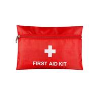 First Aid Bag,Mini First Aid Kit Small Emergency Survival Kit Medical Trauma Kit Bag First Aid Guid for Travel Home Office Car Hiking Camping Survival