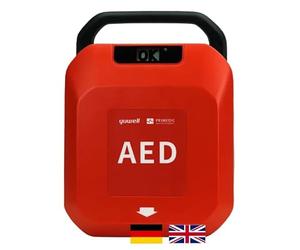 First aid defibrillator for laypeople and Professionals with Automatic Shock delivery Primedic HeartSave YA, 8 Year Warranty from The Manufacturer, Language: GER/EN