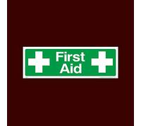 First Aid Emergency Plastic Sign - First Aid, Box, Eye Station, Aider, Spill, located - (FAID39)