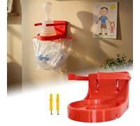 First Aid Equipment Wall Mount for Choking Rescue Device For Lifevac-Features a Mask Holder,Red High-Visibility for Lifevac Anti Choking Device,Easy Access,Easy Installation(Device Not Included).