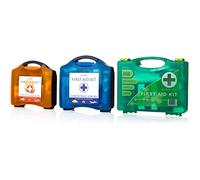 First Aid, Eyewash and Burns Set Fully Stocked First Aid Kits for Home, Workplace, School