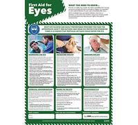 First Aid for Eyes | Health and Safety Posters | Laminated Gloss Paper 420mm x 594mm (A2) | Health and Safety Office and Commercial Wall Charts | Education Charts by Daydream Education
