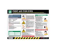 First Aid for Eyes Safety Poster, A2