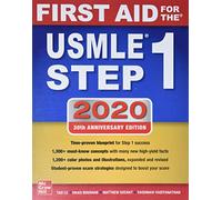 First Aid for the USMLE Step 1 2020, Thirtieth edition (A & L REVIEW)