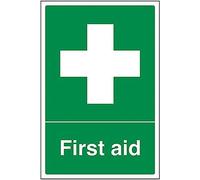 First Aid General - First Aid - 200 X 300mm Restickable Safety Sign