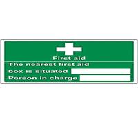 First Aid General - First Aid Box Situated - 300 X 200mm