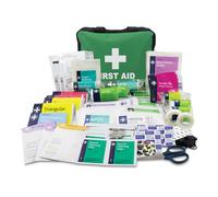 First Aid Kit Bag 220 Piece Survival Kits Safety Essentials for Travel Ca