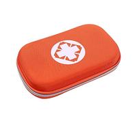First Aid Kit Bag Empty Waterproof Medications Organizer Portable EVA First Aid Supplies Package Compact Lightweight Emergency Survival Rescue Cases Medical Kit for Home Car Travel Outdoor (Orange)