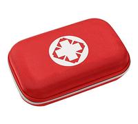 First Aid Kit Bag Empty Waterproof Medications Organizer Portable EVA First Aid Supplies Package Compact Lightweight Emergency Survival Rescue Cases Medical Kit for Home Car Travel Outdoor (Red)