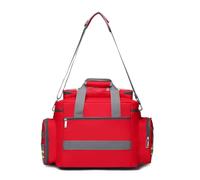 First Aid Kit Bag, Professional Large Trauma Bag with Detachable Dividers for Medical Emergency, for EMT, EMS, Nurses, and Home Health Care