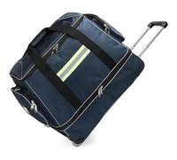 First Aid Kit Bag, Rolling Medical Bag with Wheels, Large Capacity Trauma Responder Bag with Compartments for EMS and Outdoor Rescue