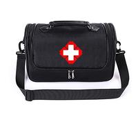 First Aid Kit Compact First Aid Kit Waterproof First Aid Kit Designed For Family Emergency Care The Car Home Boat School Camping Hiking Office Sports Protect Your Loved Ones(Only Empty Packag (Black1 38*23*25cm)