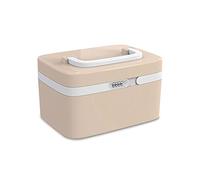First-aid kit, First Aid Kit 10.94 Inch Plastic Box Password Medical(B)