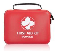First Aid Kit for Home, Car, Travel, Camping, Shops, Compact, Waterproof, Shockproof Hard Case, Perfect for Boat, Survival, School, Office, Workplace