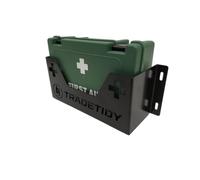 First Aid Kit & Holder 1-10 Person Van Workshop - TradeTidy Black