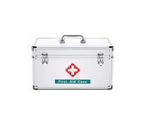 First aid kit， Home Medicine Box Portable Large Cabinet Storage Case for Outdoor Kits(OneColor,L)