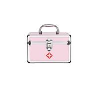 First aid kit， Home Medicine Box Portable Large Cabinet Storage Case for Outdoor Kits(Roze,S)