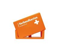 First Aid Kit Kiel Orange with Contents, Standard DIN 13157