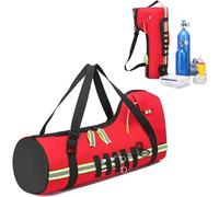 First aid kit Large Capacity First aid Bag Portable Oxygen Trauma Bag for Outdoors, Empty Emergency Medical Canvas Bag with Large compartments