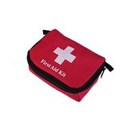 First Aid Kit, Outdoor Oxford First Aid Kit, Red Multi-Function Portable Care Survival Equipment, Empty Bag 5.7 * 4"