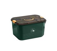 First aid kit， Plastic Medicine Storage Box Household Portable Handle Medical 11.4/14.5 Inches Kits(Grün,L)