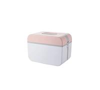 First Aid Kit Portable Medicine Box Household Storage Emergency Medical Plastic 9.2/12.2 Inches Kits(B,2)