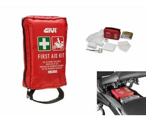 First Aid Kit Ready Intervention Car Motorcycle Scooter GIVI Approved