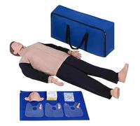 First Aid Manikin CPR Kit Full Body Rescue Manikin 160cm CPR Dummy Teaching Manikin for Training and Exercises A