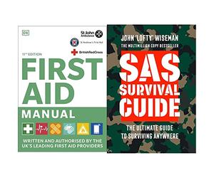 First Aid Manual 11th Edition & SAS Survival Guide: How to Survive in the Wild, on Land or Sea (Collins Gem)