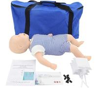 First Aid Model, Cardio Pulmonary Resuscitation Model CPR Baby Infant Training Manikin For Childcare Providers And Parent Healthcare Teaching Material
