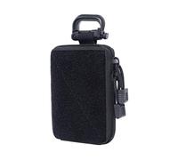 First Aid Molle Pouch Emergency Waist Clip Bag Fanny Pack Survival Gear for Hiking Black waist clip bag fanny pack molle pouch
