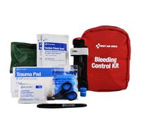 First Aid Only 91513 Right Response Bleeding Control Kit for Limb & Chest Wounds, 15 Pieces