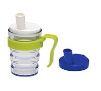 First Aid Only Beak Cup, 2 Tops for Liquids and Porridge, Removable Handle, Suitable for Microwave, 200 ml, P-100131 Units
