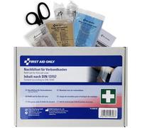 First Aid Only DIN 13157 Refill Set for First Aid Kits and First Aid Cases | 65-piece Set Compliant with DIN 13157:2021 for workplaces and Construction Sites in Accordance with ASR | P-51005 00