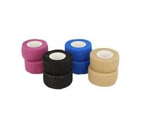 First Aid Only Finger Bandage 8 Pack | Self-Adhesive Finger Plasters 2.5 cm x 4.5 m | Elastic Finger Tape, Tearable & Breathable | Waterproof Tape for Sport & Home | P-10072 00