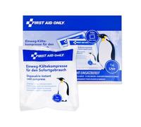 First Aid Only Instant Cooling Pads, 10-Pack | Ready to Use Immediately, No Ice or Pre-Cooling Required | Disposable Cooling Pads for Sports and First Aid | P-10104 00