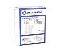First Aid Only Plaster roll 5 Meters x 4 cm | Plaster Sold by The Meter in a Practical Dispenser Box | Cut-to-Size Wound plasters in a Value Pack | Skin-Friendly & Sensitive | P-10040