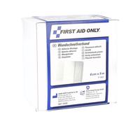 First Aid Only Plaster roll 5 Meters x 6 cm | Plaster Sold by The Meter in a Practical Dispenser Box | Cut-to-Size Wound plasters in a Value Pack | Skin-Friendly & Sensitive | P-10041