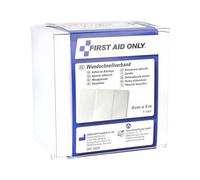 First Aid Only Plaster roll 5 Meters x 8 cm | Plaster Sold by The Meter in a Practical Dispenser Box | Cut-to-Size Wound plasters in a Value Pack | Skin-Friendly & Sensitive | P-10042