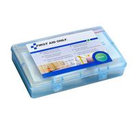 First Aid Only Plaster Set for Industry/Trade (100 Pieces) | 100 plasters in Various Sizes and Shapes in resealable Plaster Box | P-10023