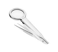 First Aid Only Tweezers with Magnifier, Max. 4.5X Magnification, P-100111 Units