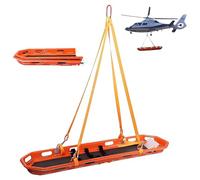 First Aid Rescue Stretcher,Basket-Type Stretcher for Patient Transport with Lifting Rope & Handles | for Ship Rescue, Helicopter Rescue, High-Altitude Rescue