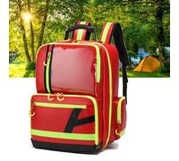 First Aid Responder EMS Emergency Trauma Bag,First Aid Backpack,Multiple Compartment,Backpack Emergency Empty for EMS, Camping, Hiking, Home, Field Trips